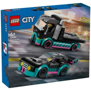 60406 LEGO City Raceauto en Transporttruck