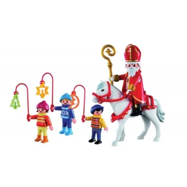 5593 PLAYMOBIL Christmas Sinterklaas met Kinderen1