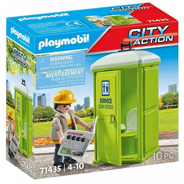 71435 PLAYMOBIL City Action Mobiel Toilet