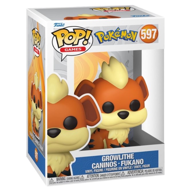 Funko Pop Games Growlithe #597