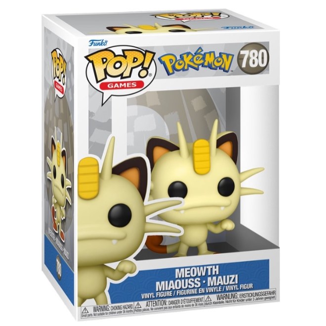 Funko Pop Games Meowth #780
