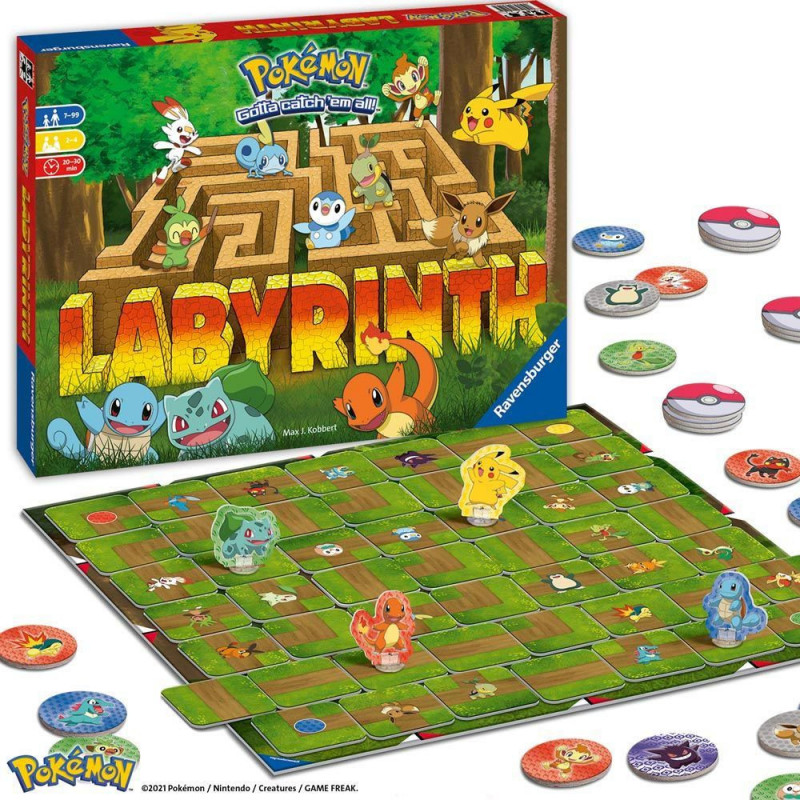 Ravensburger Pokémon Labyrinth Bordspel