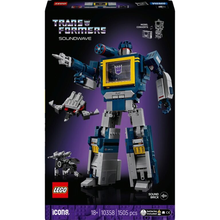 10358 LEGO Icons Transformers Soundwave kopen? - Alles Speelgoed