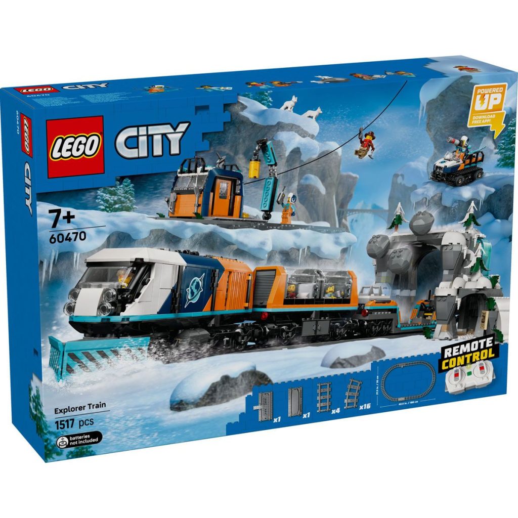 60470 LEGO City Onderzoekstrein op de Noordpool
