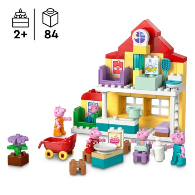 10467 LEGO Duplo Peppa Pig Familiehuis - Afbeelding 2