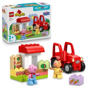 10468 LEGO Duplo Peppa Pig Tractor en Marktkraam