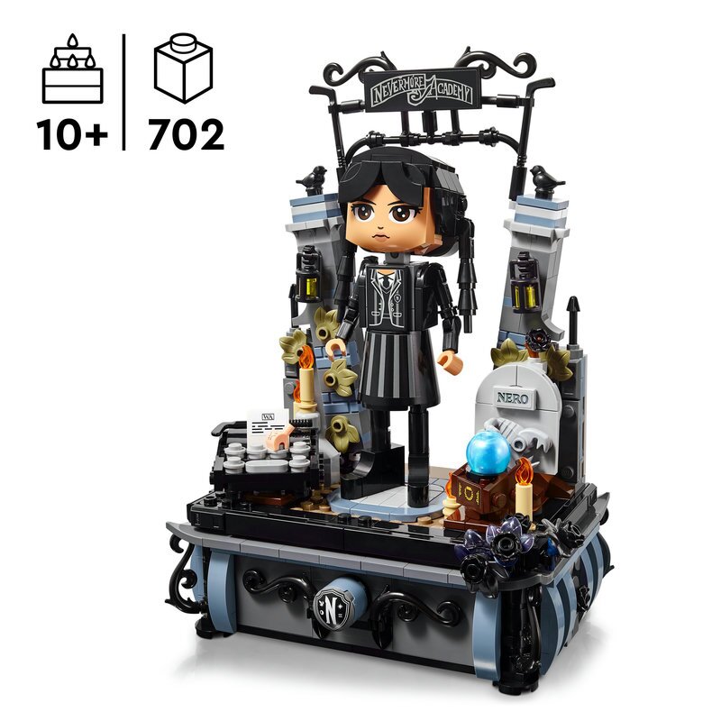 76780 LEGO Wednesday Figuur Wednesday Addams1